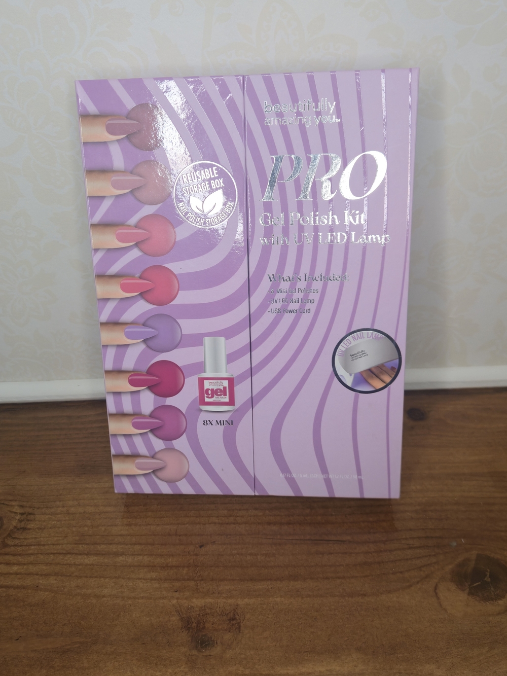 PRO Gel Polish Kit - Lavender Pink Long-Lasting Press-On Nails